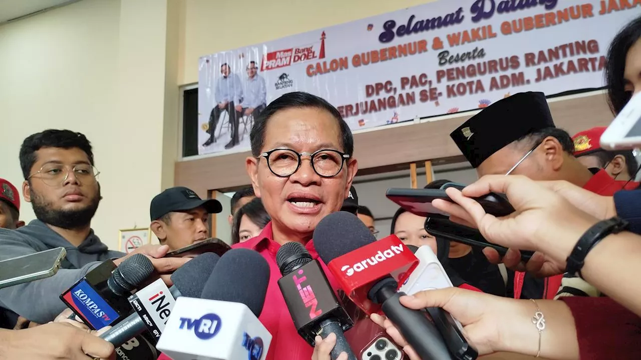 Gelar Rapat Perdana Timses, Pramono: Kita Politik Riang Gembira, Tertawa, Sorak-Sorai