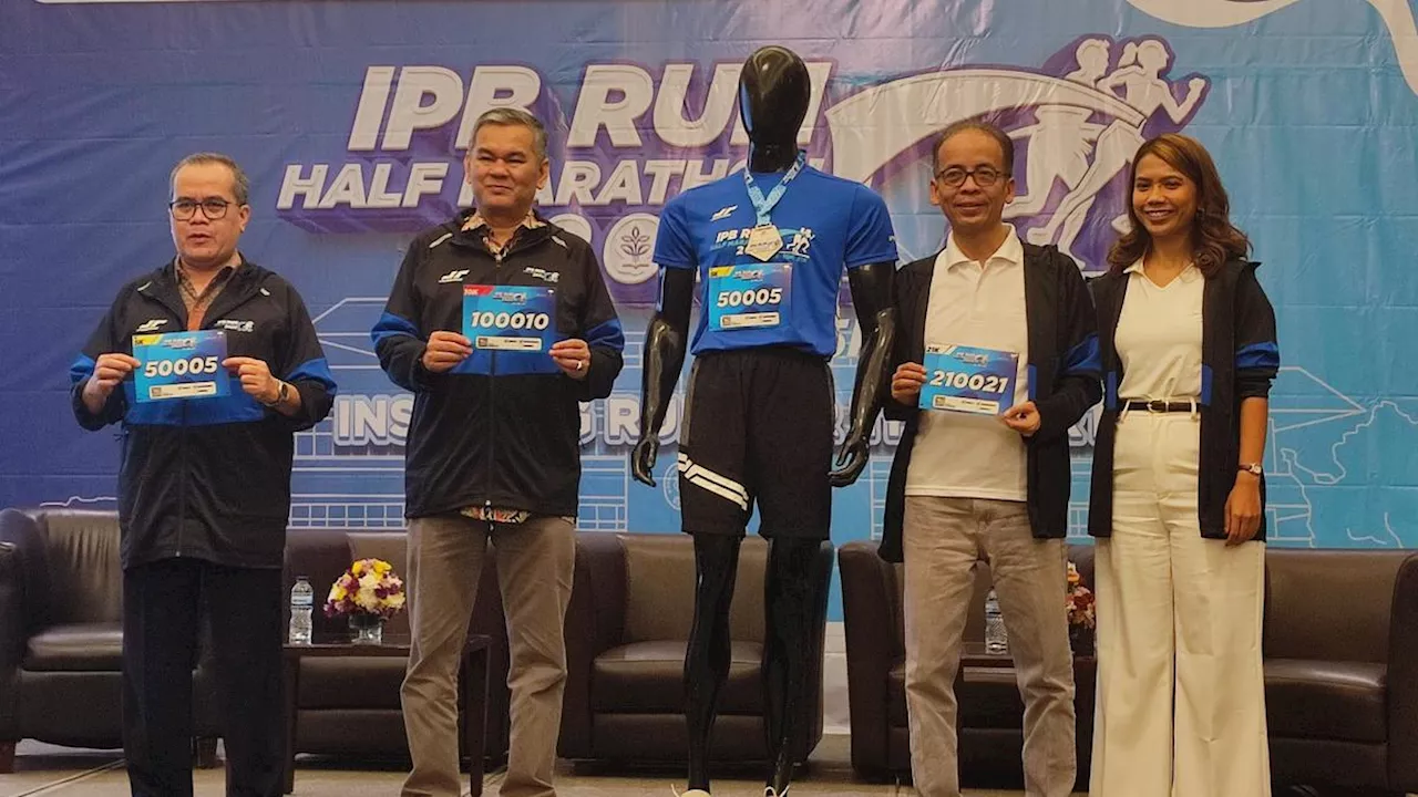 Ribuan Pelari Bakal Turun ke Jalan Meriahkan IPB Run Half Marathon 2024