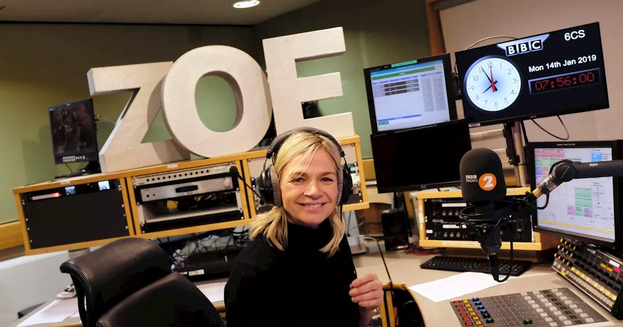 Zoe Ball has been off BBC Radio 2 for 5 weeks as 'nobody knows what happened'