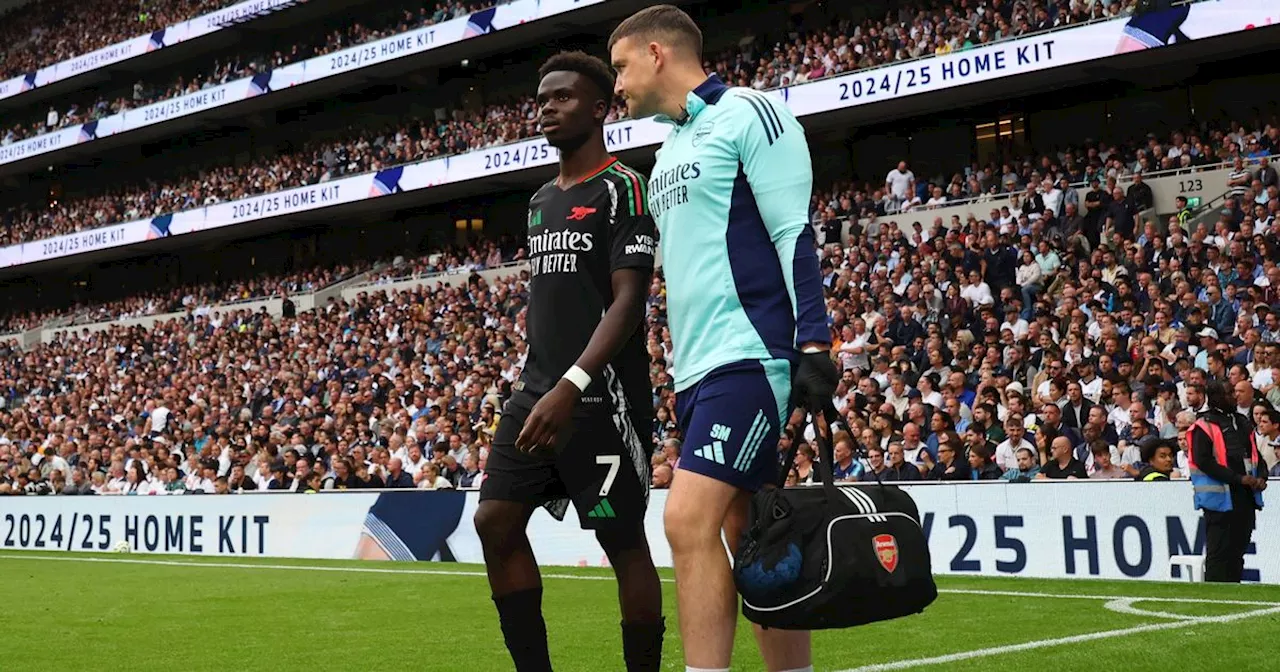 Bukayo Saka Forced Off As Arsenal Secure North London Derby Victory