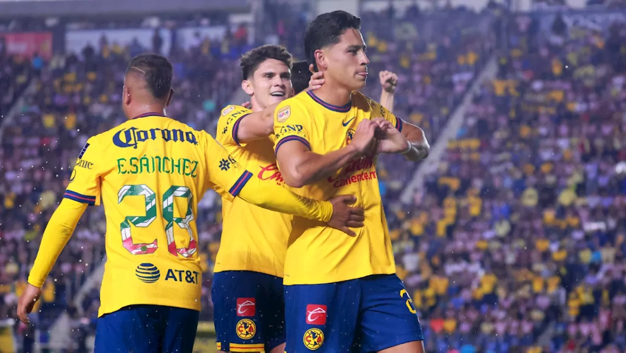 América apaga su crisis en el Apertura 2024 y vence a Chivas en el Clásico Nacional