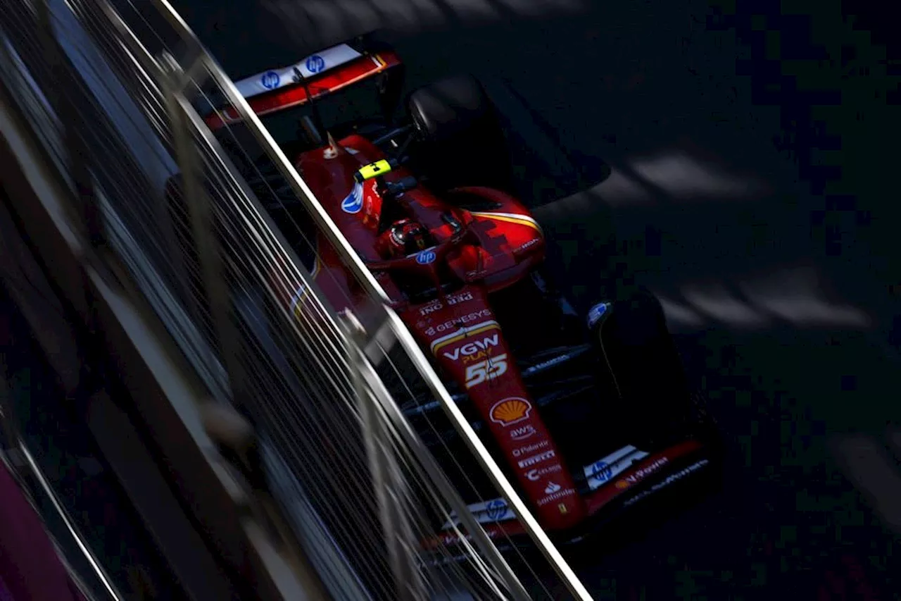 Perez and Sainz crash out on penultimate lap in Azerbaijan GP