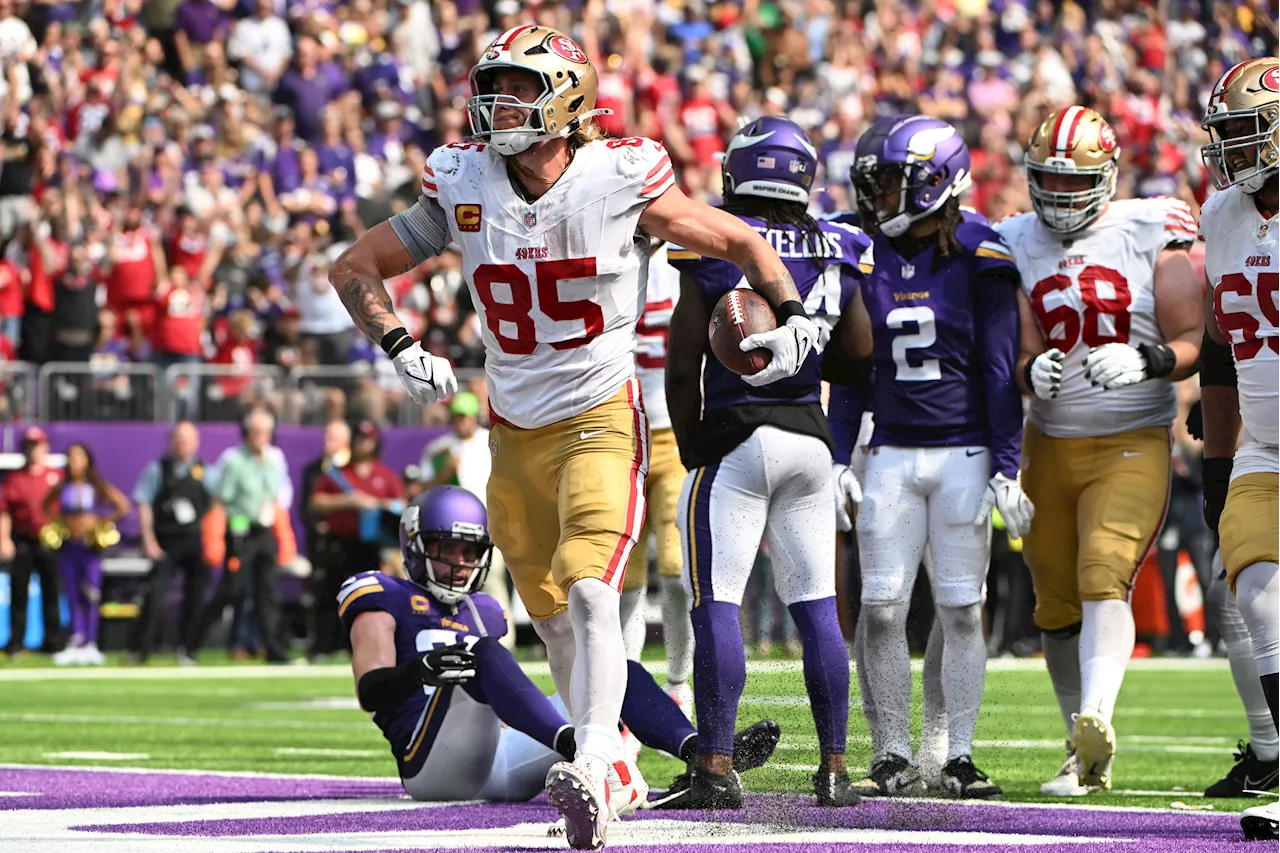 49ers Star George Kittle Carted To Locker Room to Receive IV