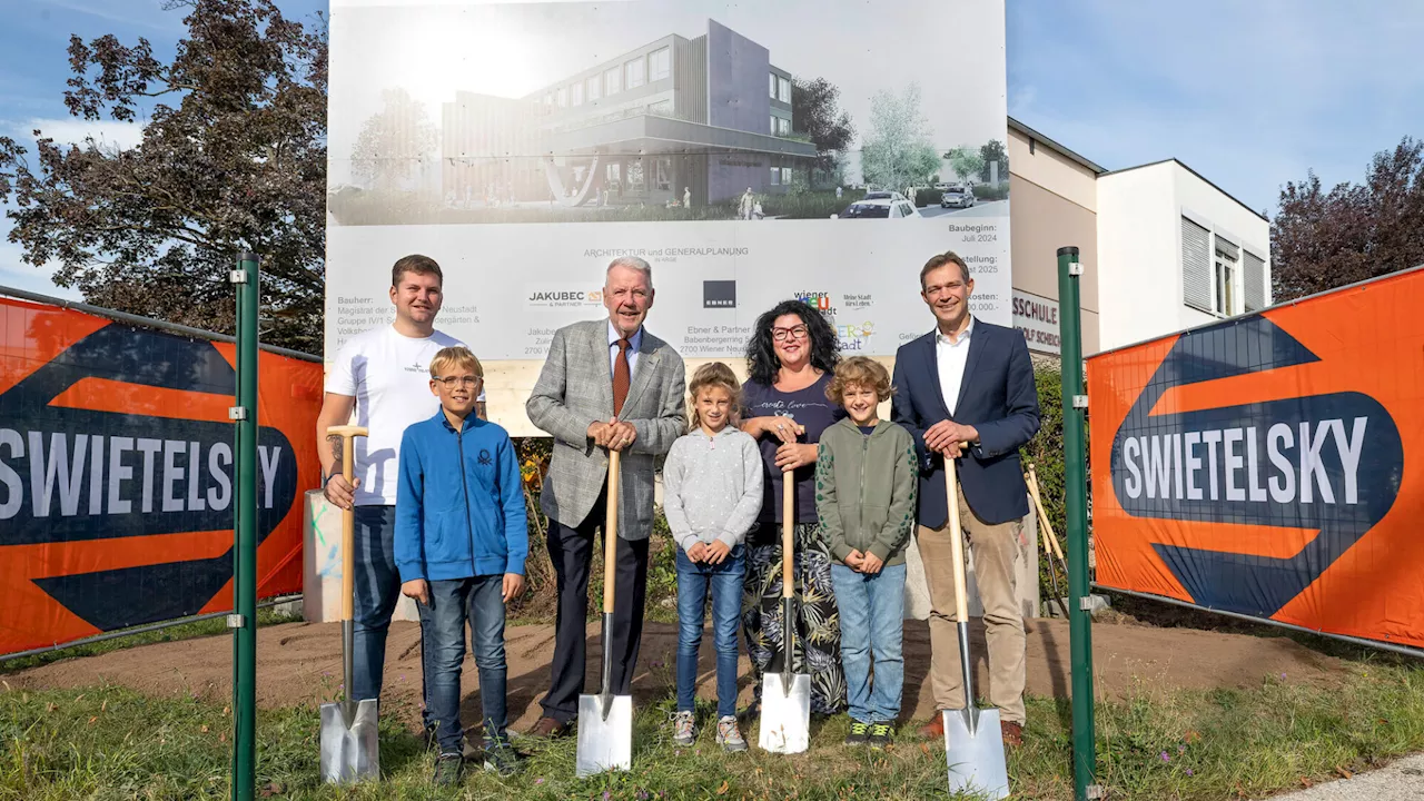 Wiener Neustadt: Umbau der Volksschule im Ungarviertel startet