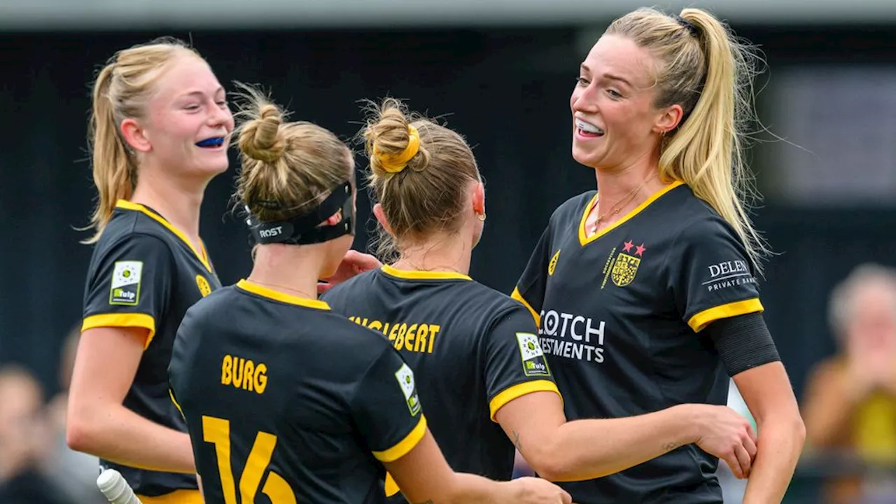 Hockeysters Den Bosch en Amsterdam starten seizoen met ruime zeges