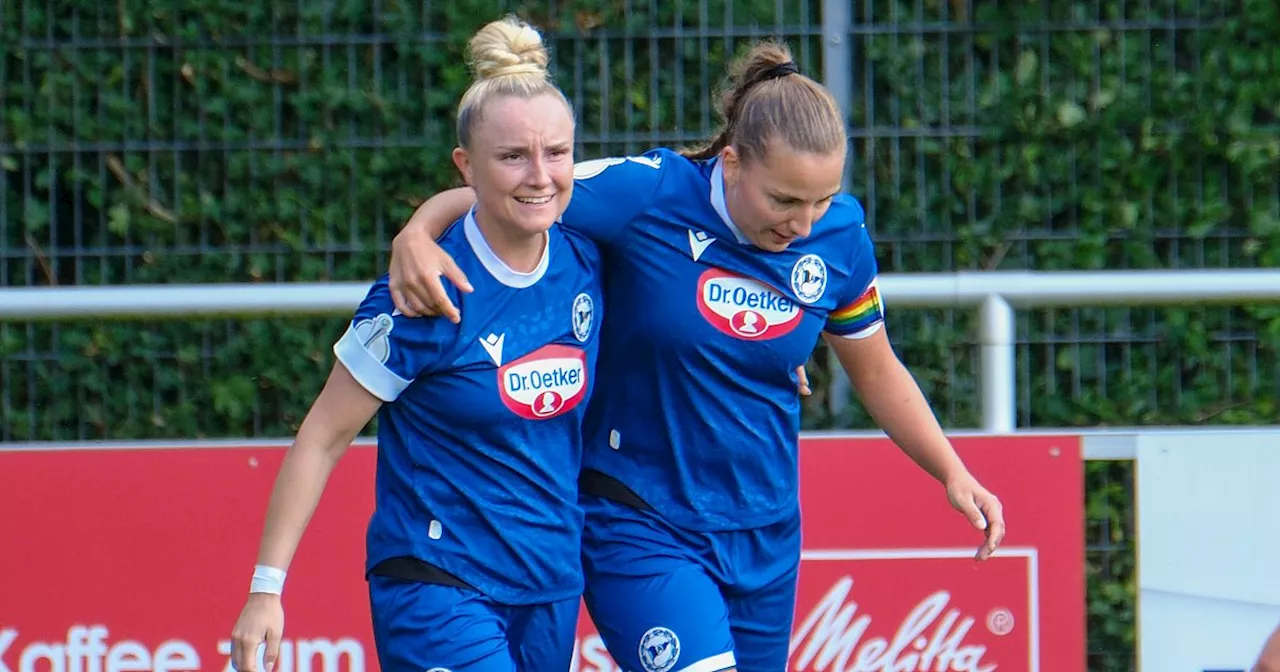 Arminia Bielefelds Frauen schlagen den Spitzenreiter