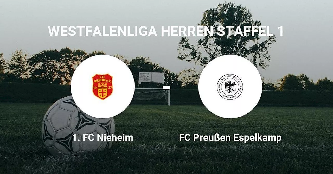 FC Preußen Espelkamp behauptet sich mit knappem Sieg gegen den 1. FC Nieheim