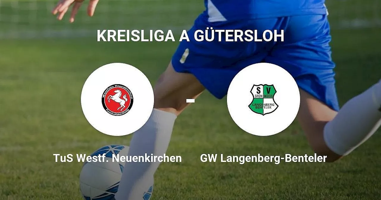 GW Langenberg-Benteler gewinnt gegen TuS Westf. Neuenkirchen