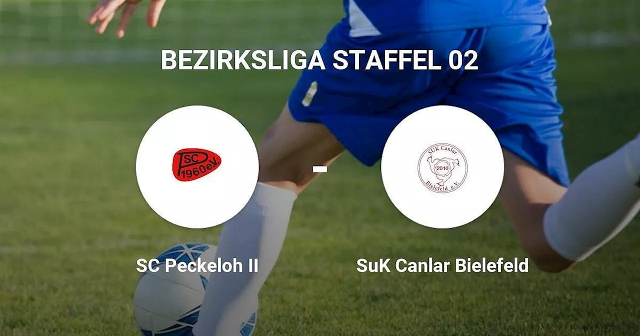 SuK Canlar Bielefeld bietet SC Peckeloh II Paroli