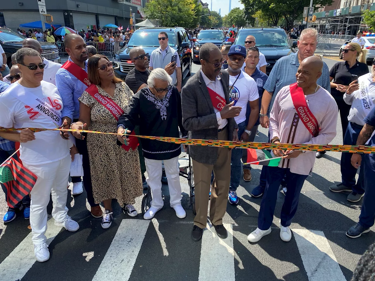 55th annual African American Day Parade marches through Harlem