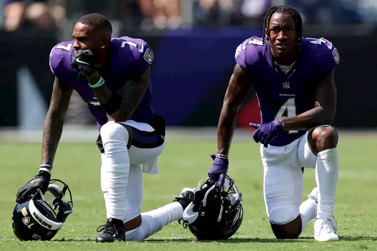 NFL chain gang member receives CPR on sideline at Ravens-Raiders game in scary scene