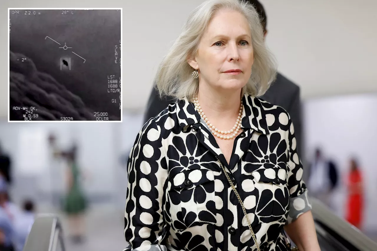 Truth is out there: Congress to get update on UFOs from Pentagon as Gillibrand presses for data