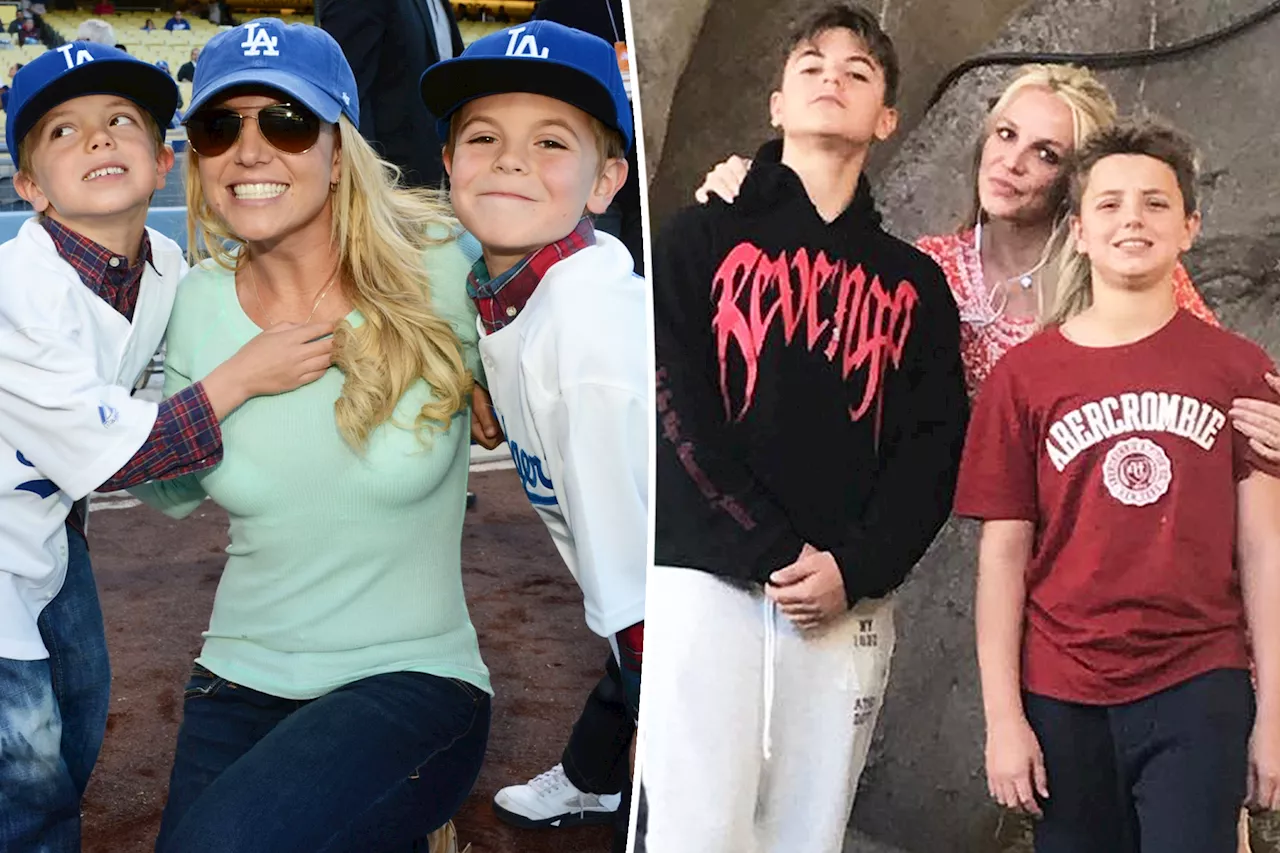 Britney Spears celebrates her sons' birthdays with throwback photos: 'Hope you get all your wishes'