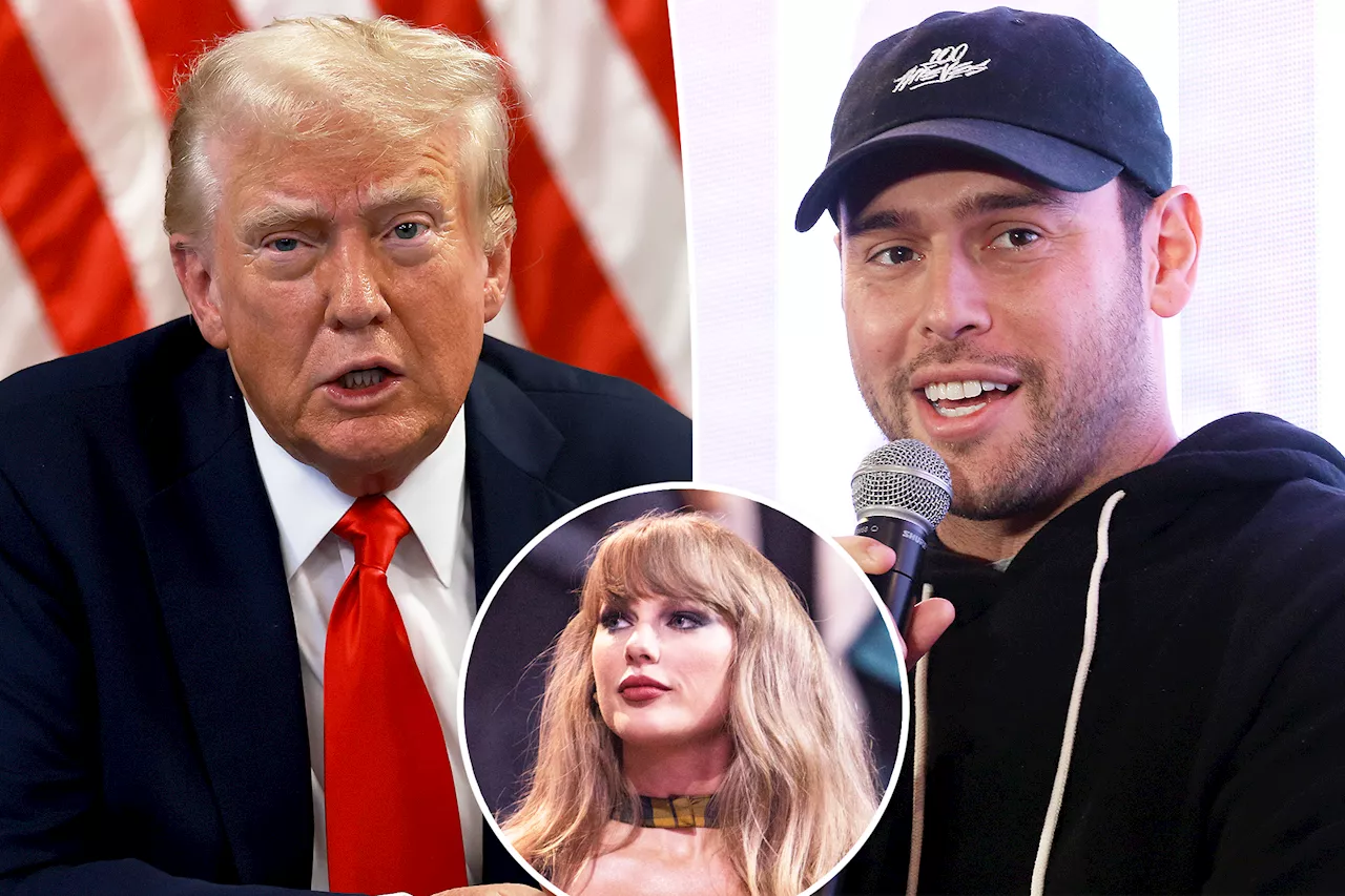 Scooter Braun defends Taylor Swift against Donald Trump after hateful diss: 'Shake it off' former president