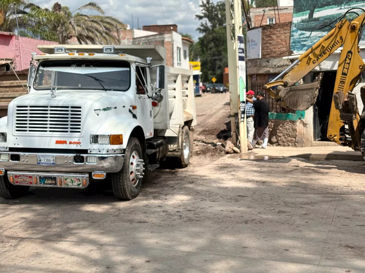 Tras quejas ciudadanas anuncian rehabilitación pluvial para Cuevas en Guanajuato