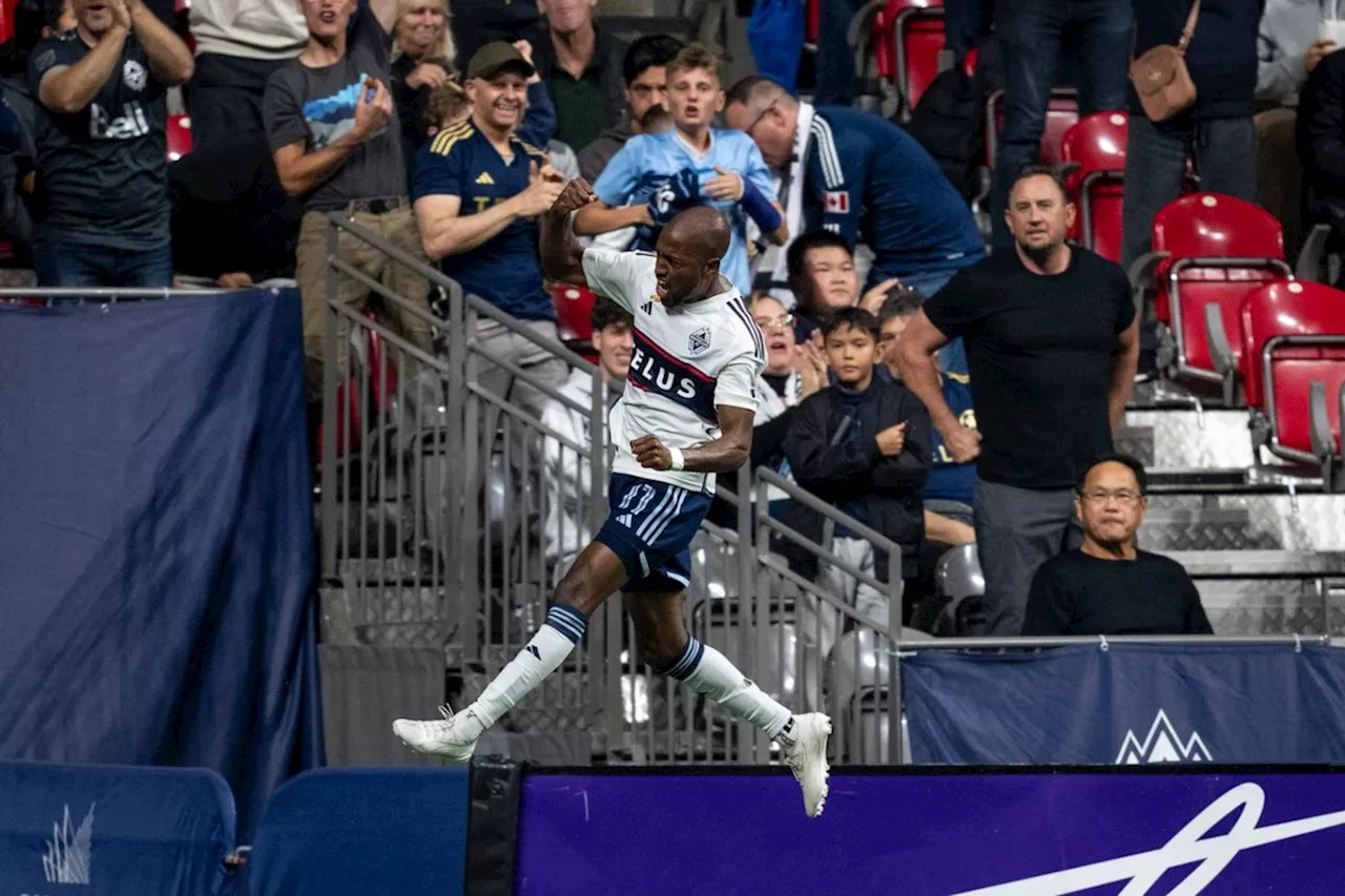 Armstrong scores, surging Vancouver Whitecaps beat slumping San Jose Earthquakes 2-0