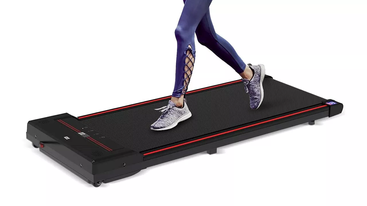 Get your steps in on this $119 walking pad treadmill from Amazon right now