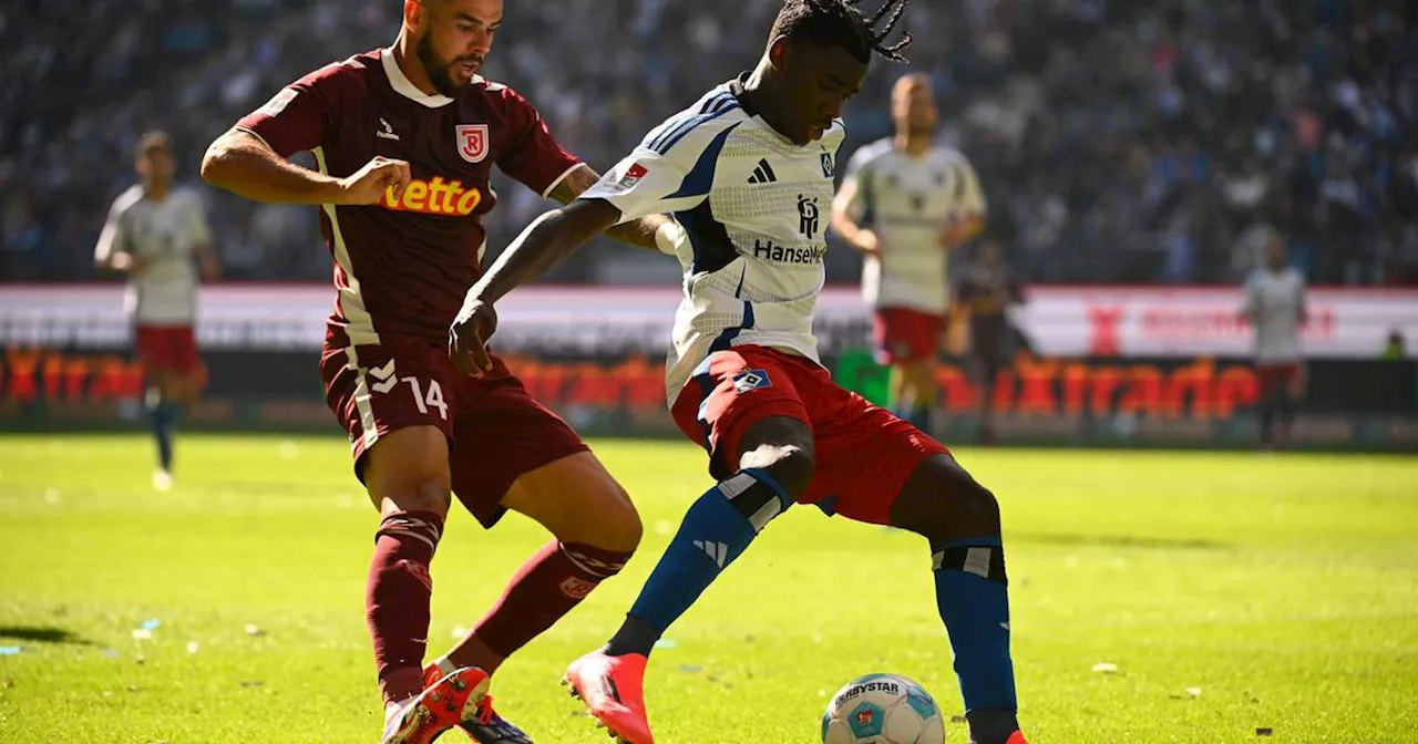 2. Bundesliga: HSV schlägt Regensburg klar - Jungstar Balde spielt groß auf