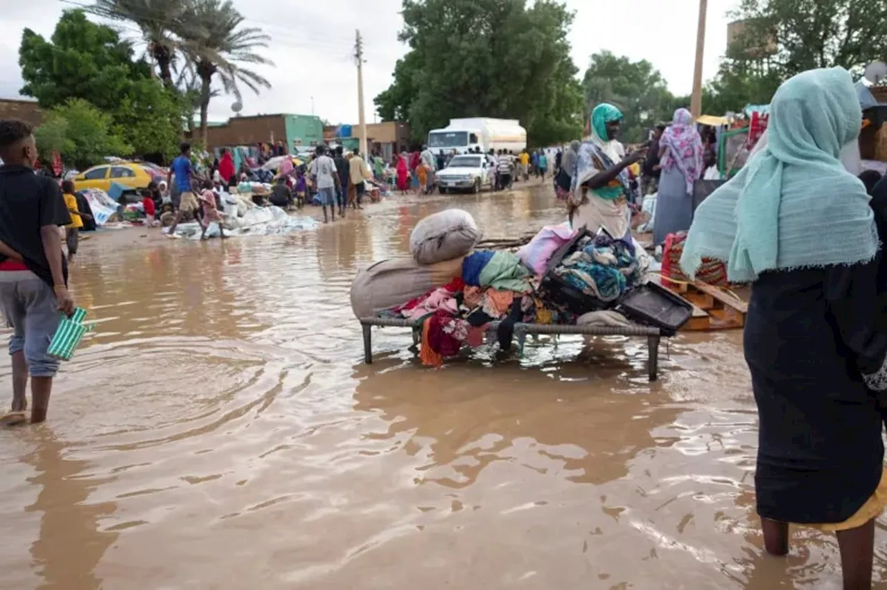 الهجرة الدولية: نزوح نحو 6 آلاف سوداني خلال أسبوع جراء السيول