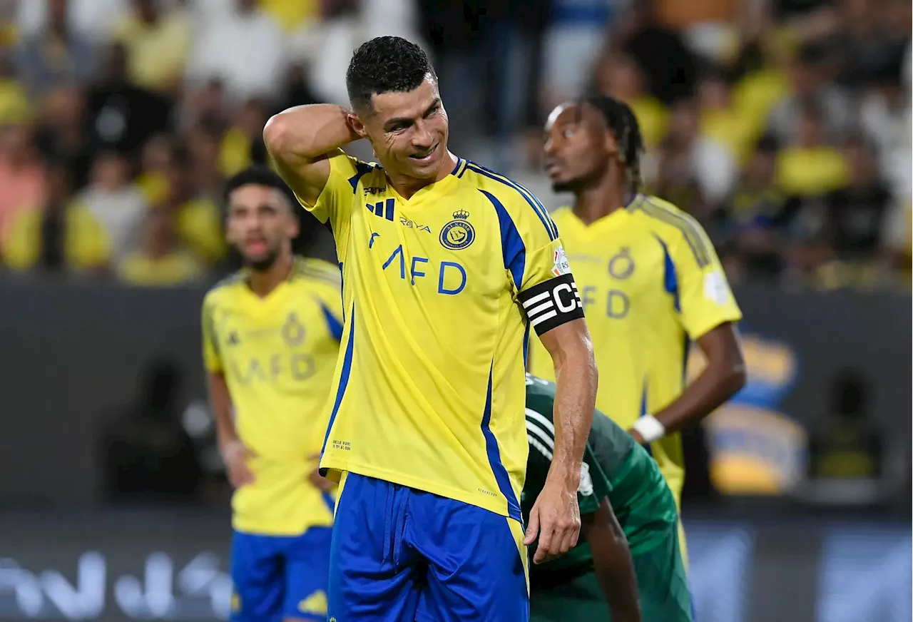 Cristiano Ronaldo é baixa para o primeiro jogo do Al Nassr na Champions asiática