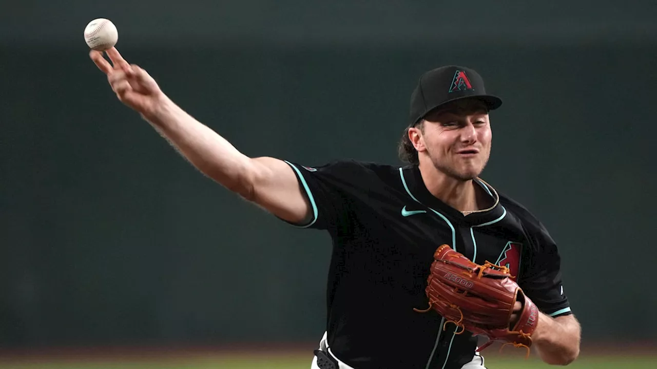 Brandon Pfaadt Allows 8 Runs in Diamondbacks Loss to Brewers