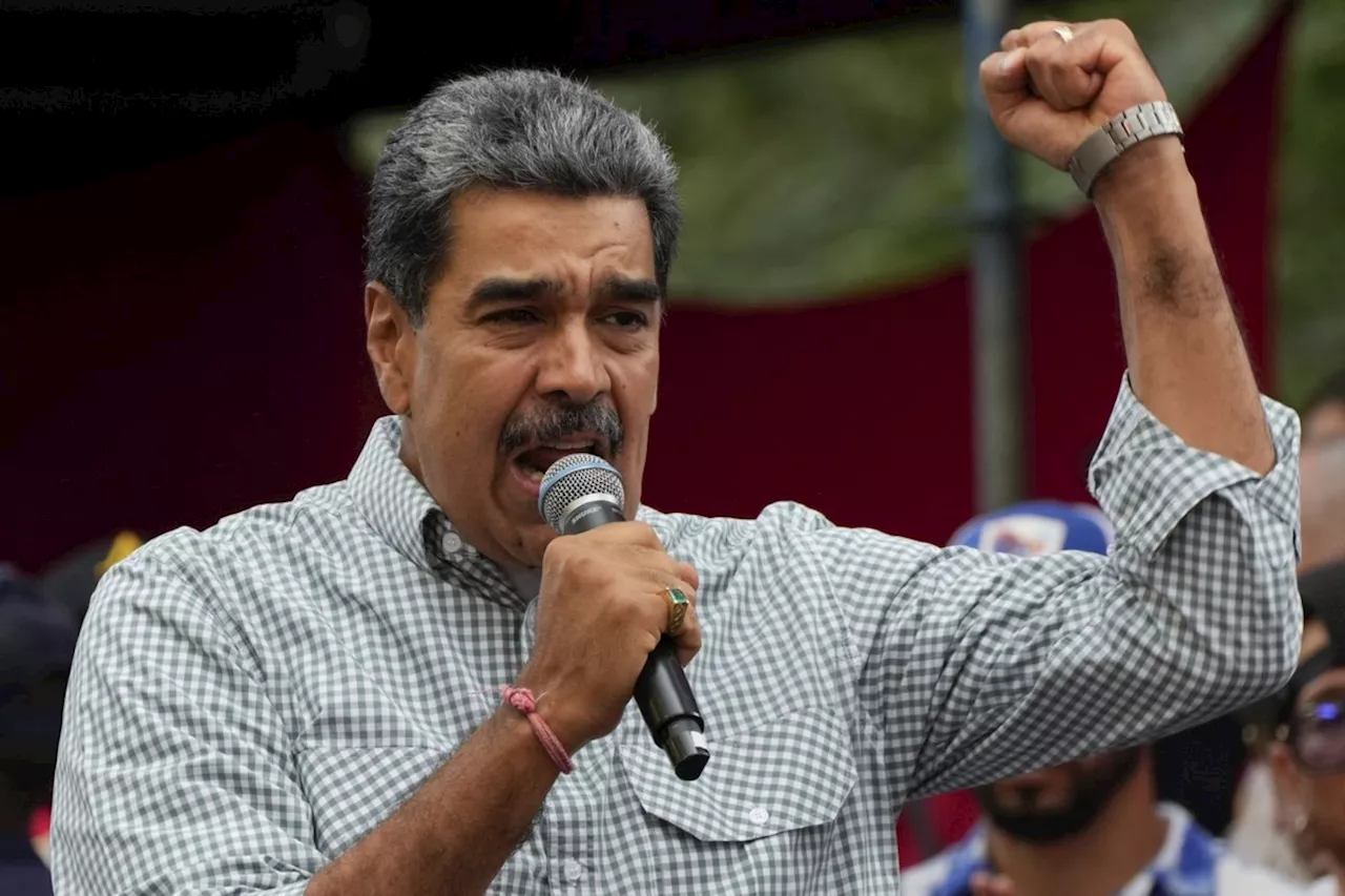 Venezuela says it arrested 6 foreigners allegedly involved in a plot to kill President Maduro