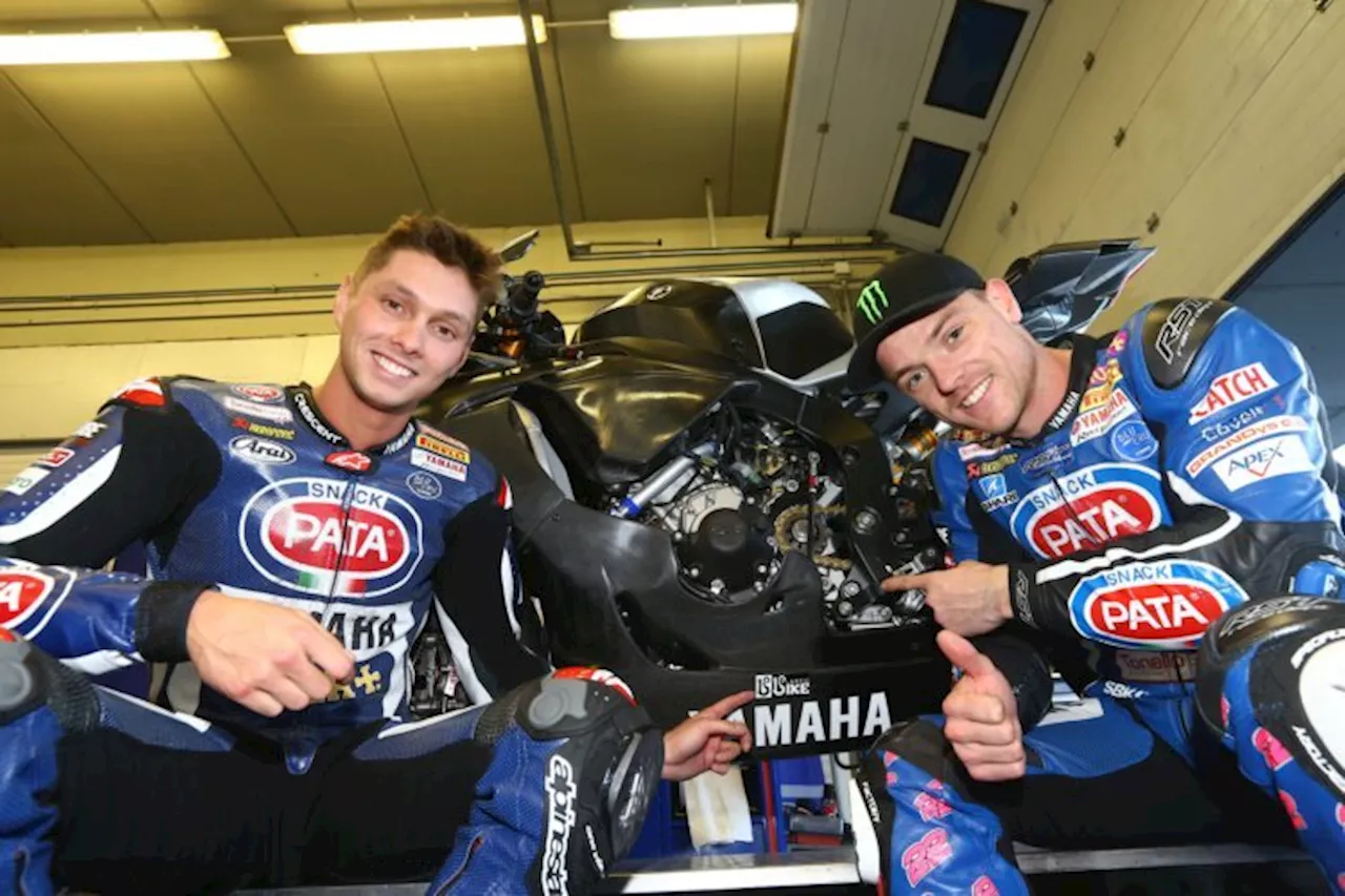 Yamaha: Alex Lowes schnell, Michael vd Mark verliert