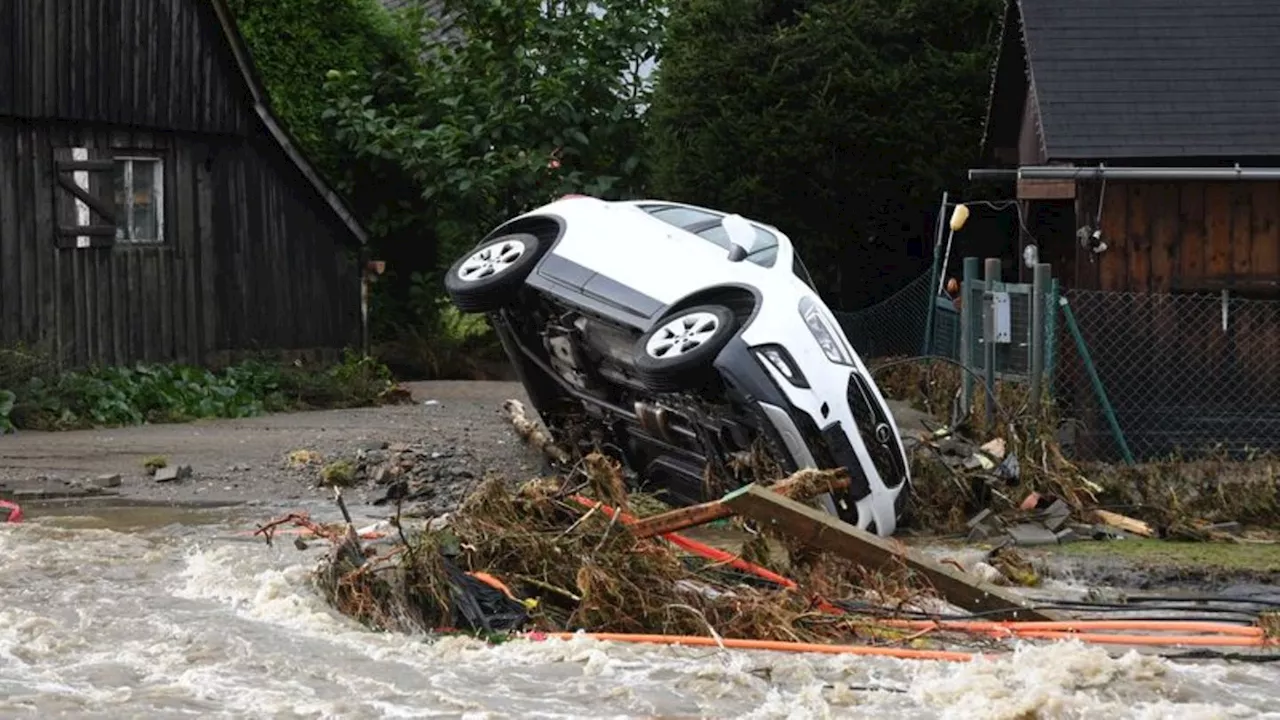 Hochwasser in Europa: Teile Tschechiens, Polens und Österreichs sind unter Wasser