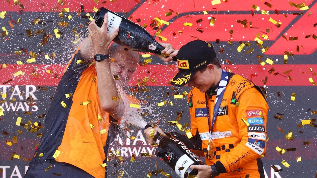 Formel-1-Chaos in Aserbaidschan: Piastri siegt, Verstappen enttäuscht
