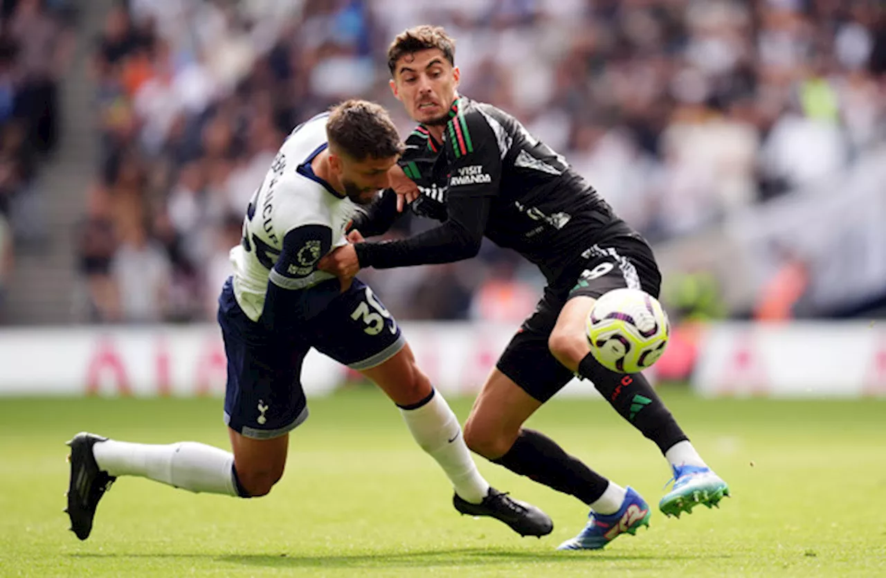 Arsenal show strength in derby win at Tottenham