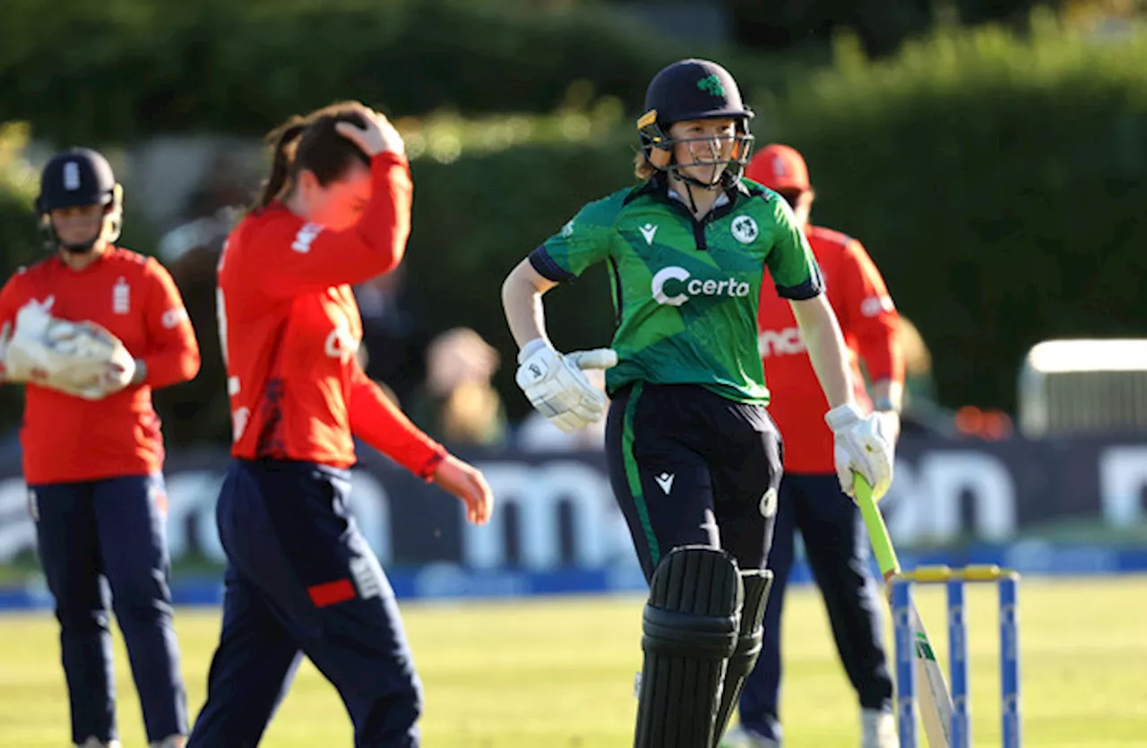 Ireland earn first women’s T20 win over England in dramatic finish