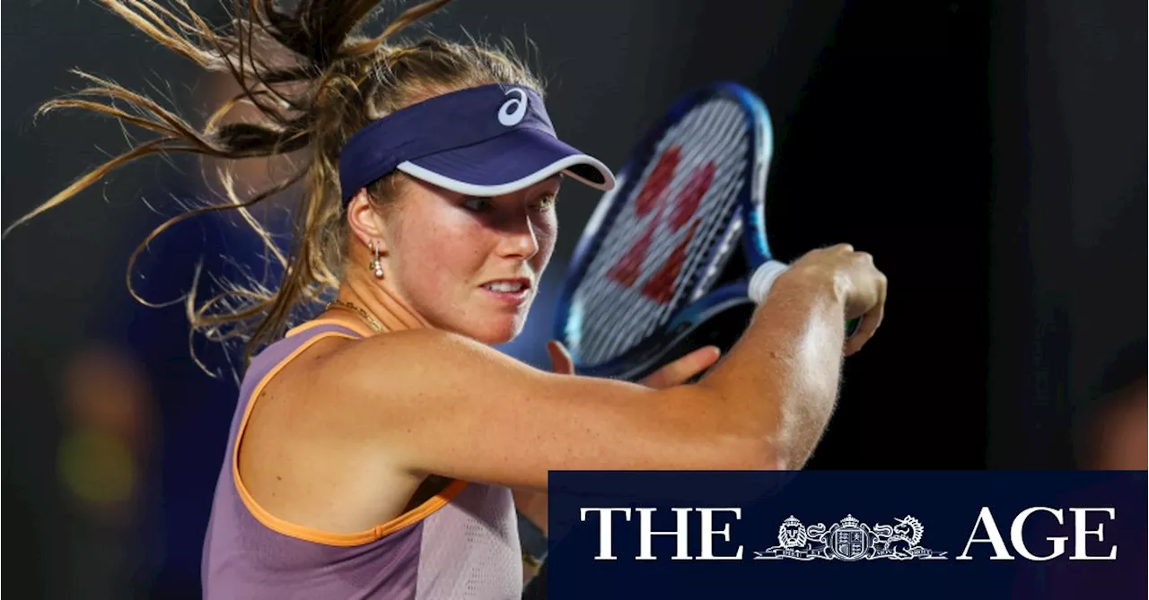 From quitting tennis, to becoming Australia’s top-ranked woman: The stunning rise of Olivia Gadecki