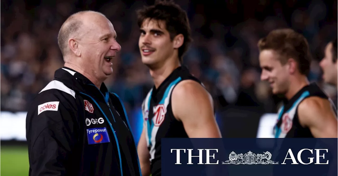 Port Adelaide fined $20,000 over Ken Hinkley’s Jack Ginnivan sledge