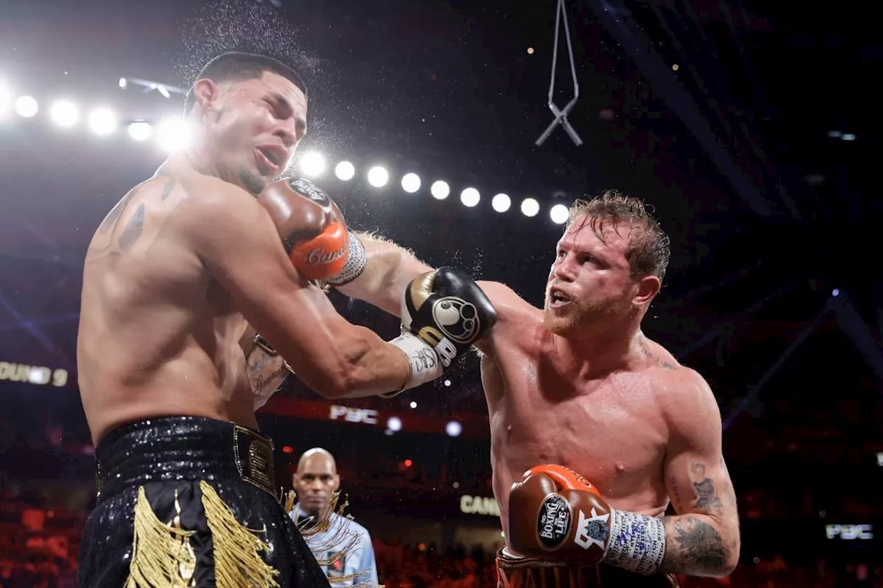 'Canelo' Alvarez pummels Berlanga to retain supermiddleweight belts