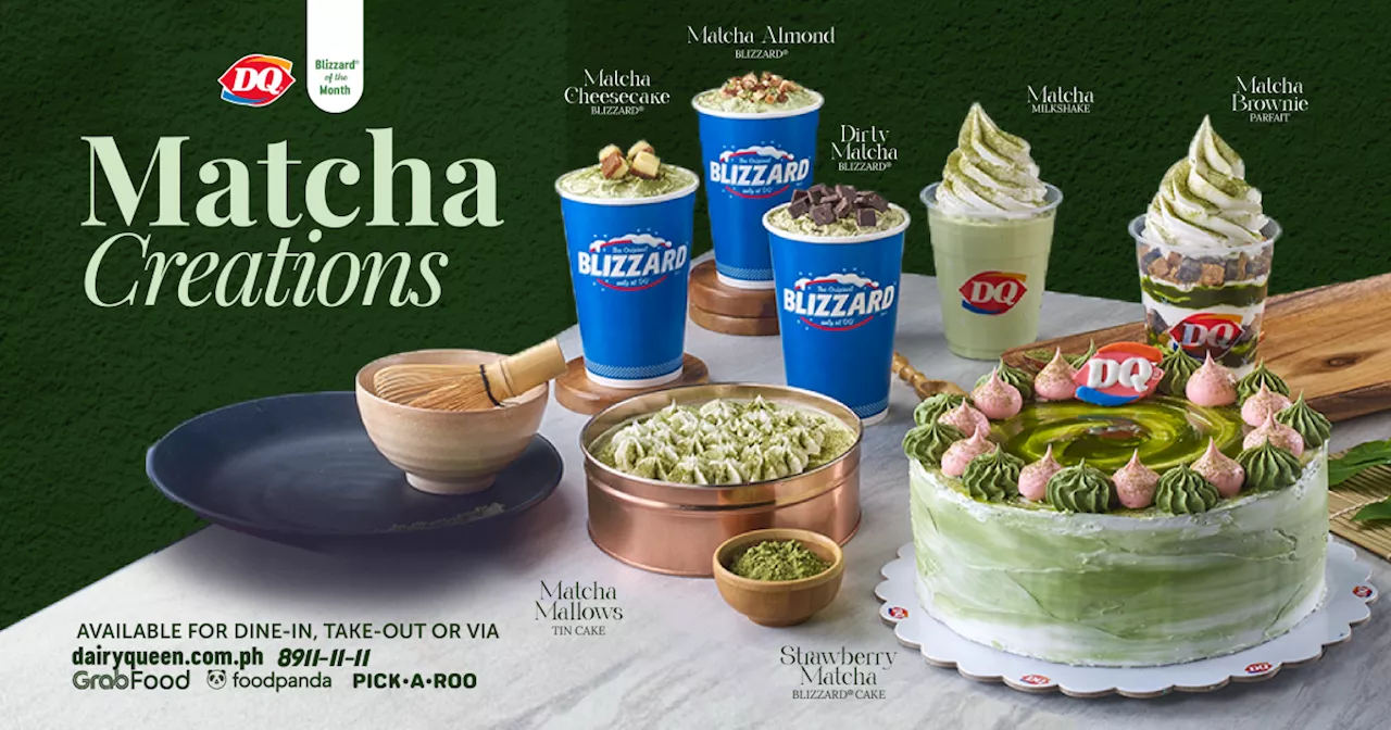 DQ offers matcha flavor as Blizzard of the Month