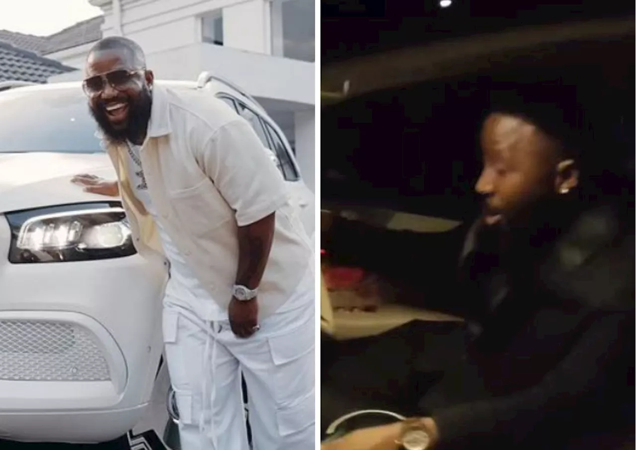Cassper takes student to Matric Dance in Maybach [video]