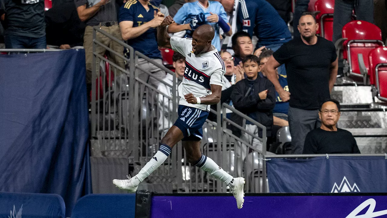 Armstrong scores, surging Whitecaps beat slumping Earthquakes