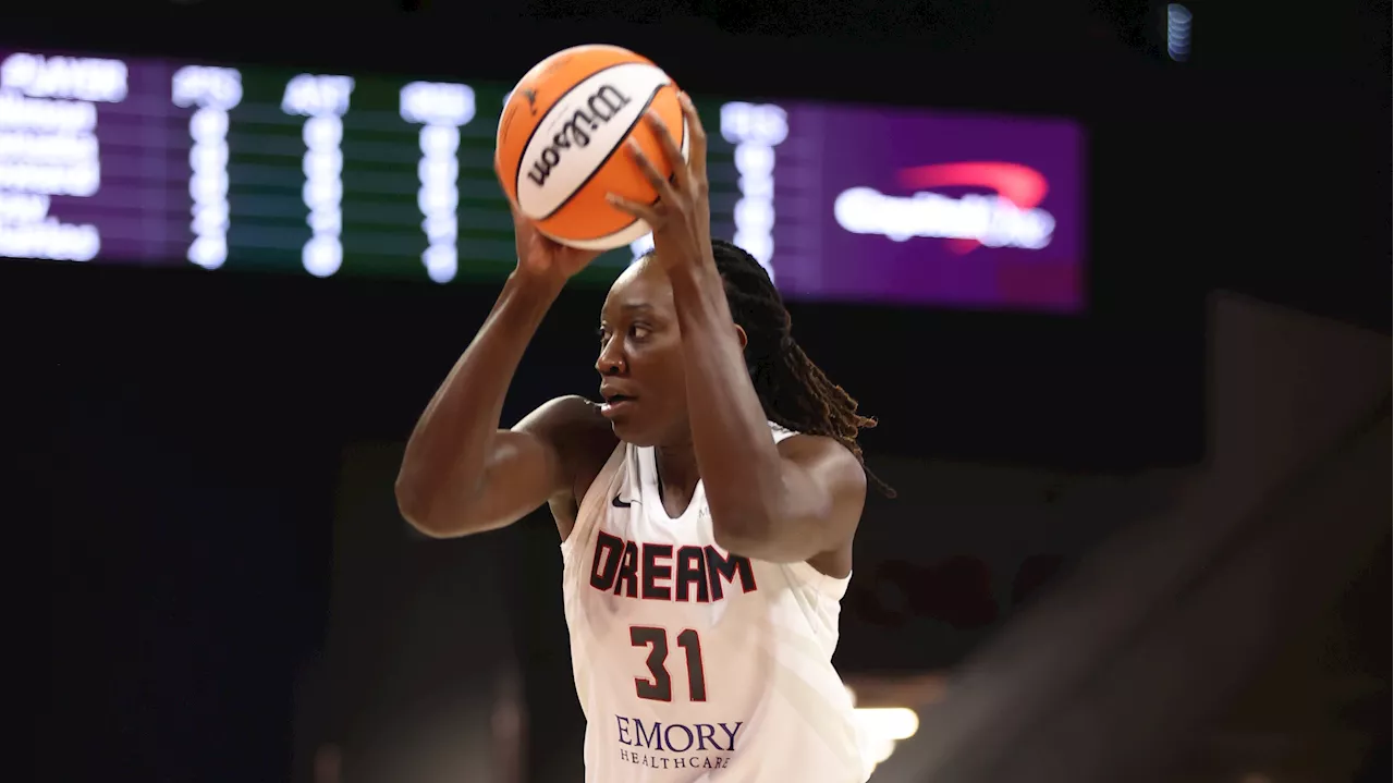 Charles, Hillmon play key roles as Dream edge Mystics to stay alive in WNBA playoff chase