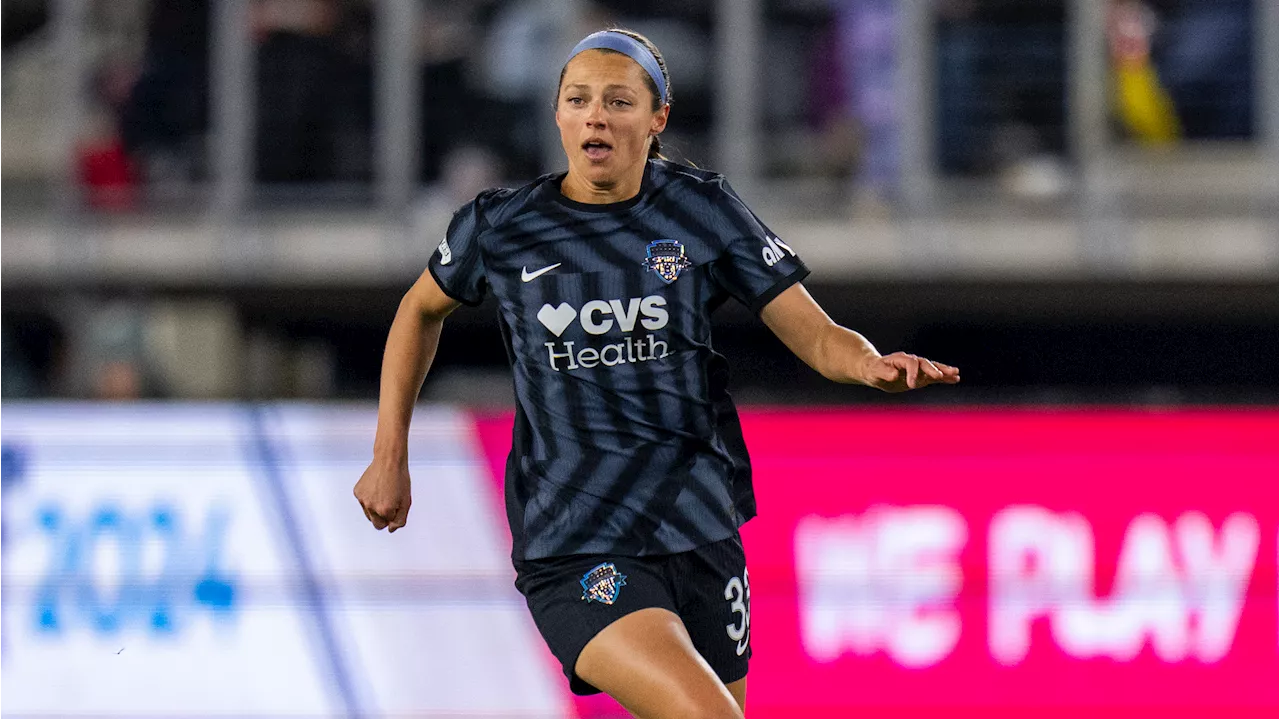 Hatch scores two goals to guide Spirit past Dash