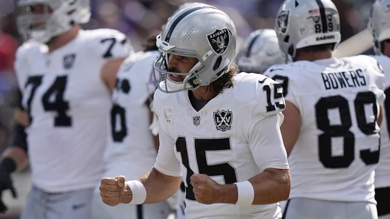 Minshew rallies Raiders past Ravens with three fourth-quarter scoring drives