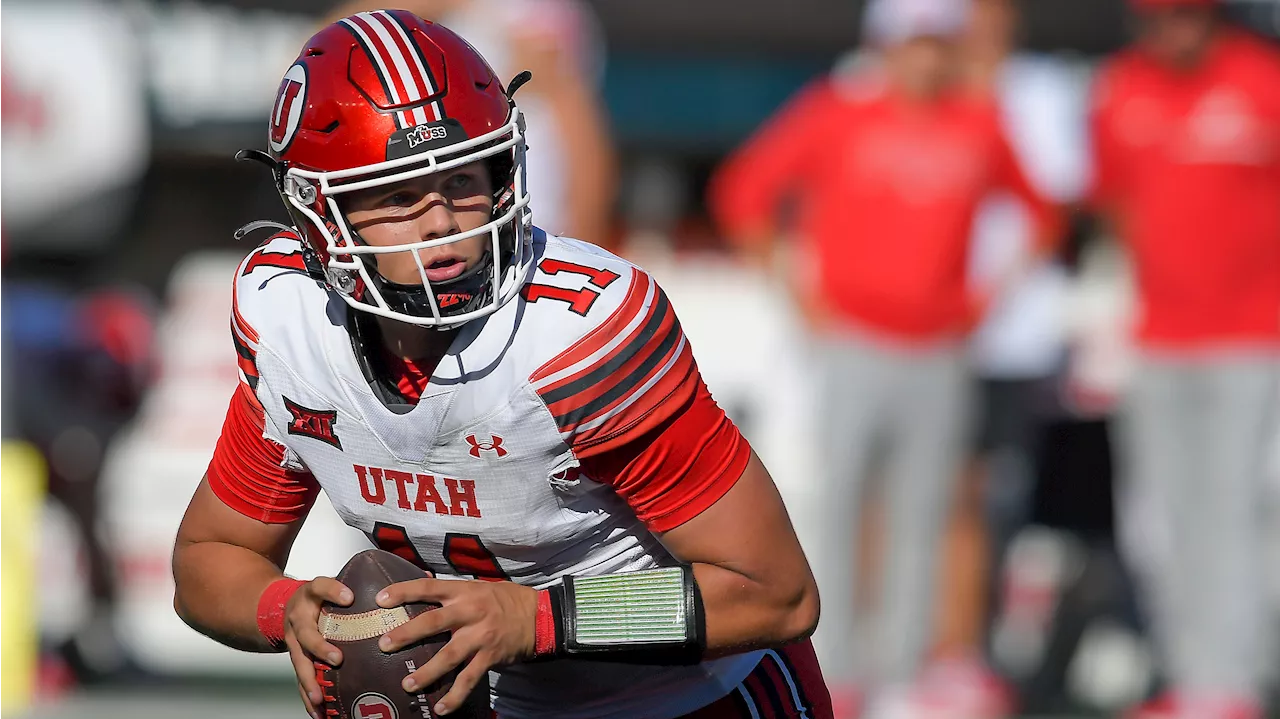 Wilson throws three TD passes, leads No. 12 Utah to win over Utah State