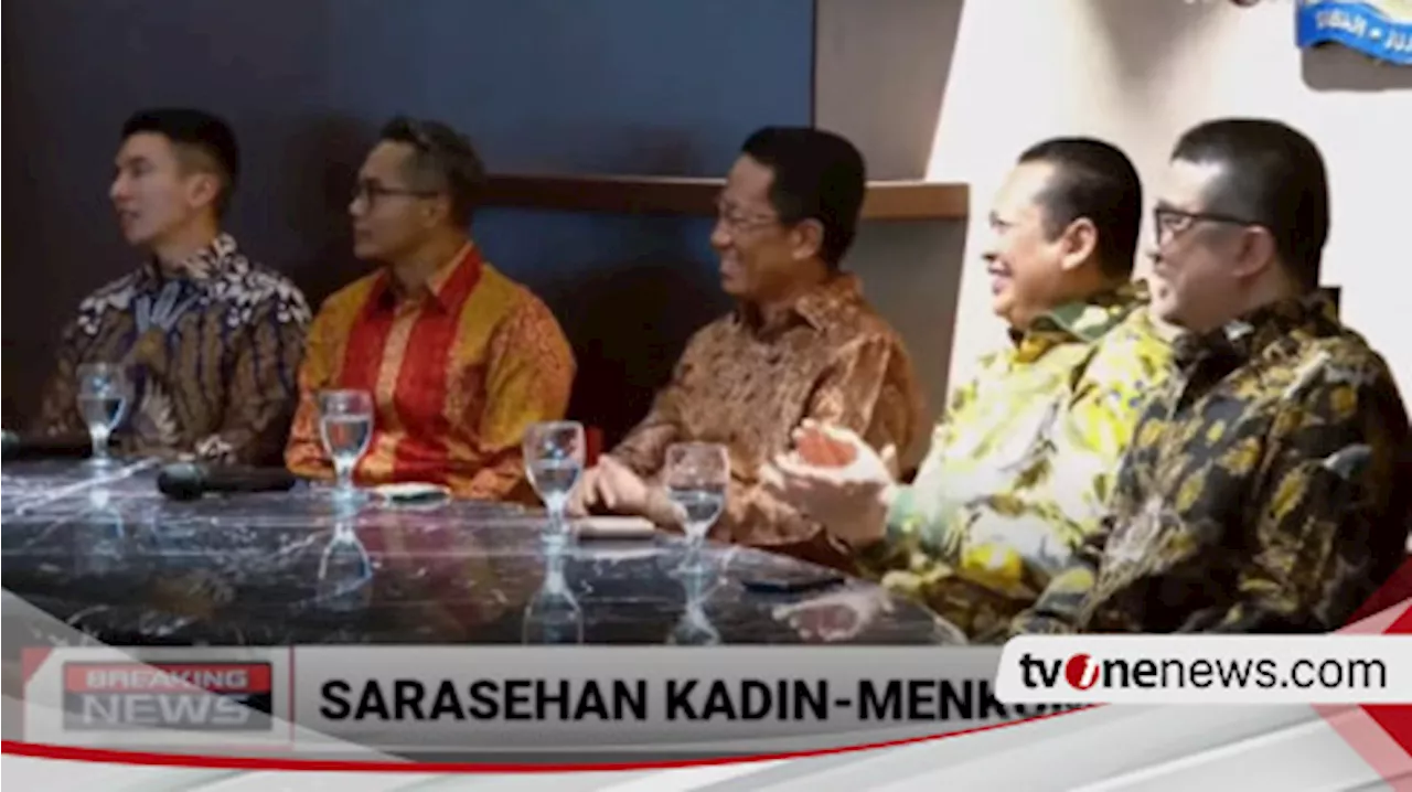 Bertemu Ketua Umum Kadin Indonesia 2024 - 2029, Menkumham Berharap Kepengurusan Baru Menjadi Satu