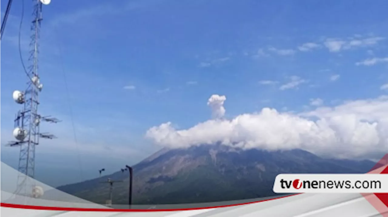 Gunung Semeru Kembali Erupsi, Lontaran sampai Ketinggian 700 Meter pada Minggu Pagi