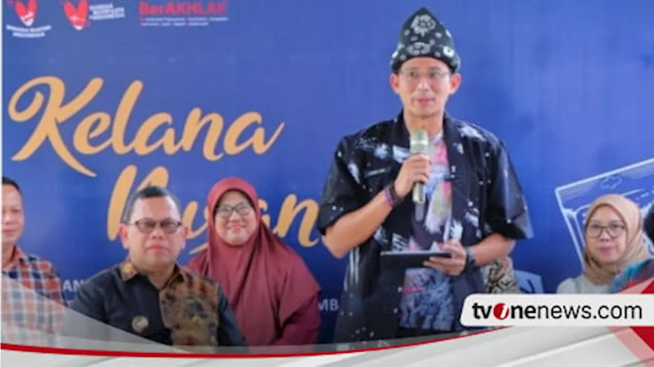 Harapan Menparekraf Sandiaga Uno Buat Kota Palembang Tembus UNESCO