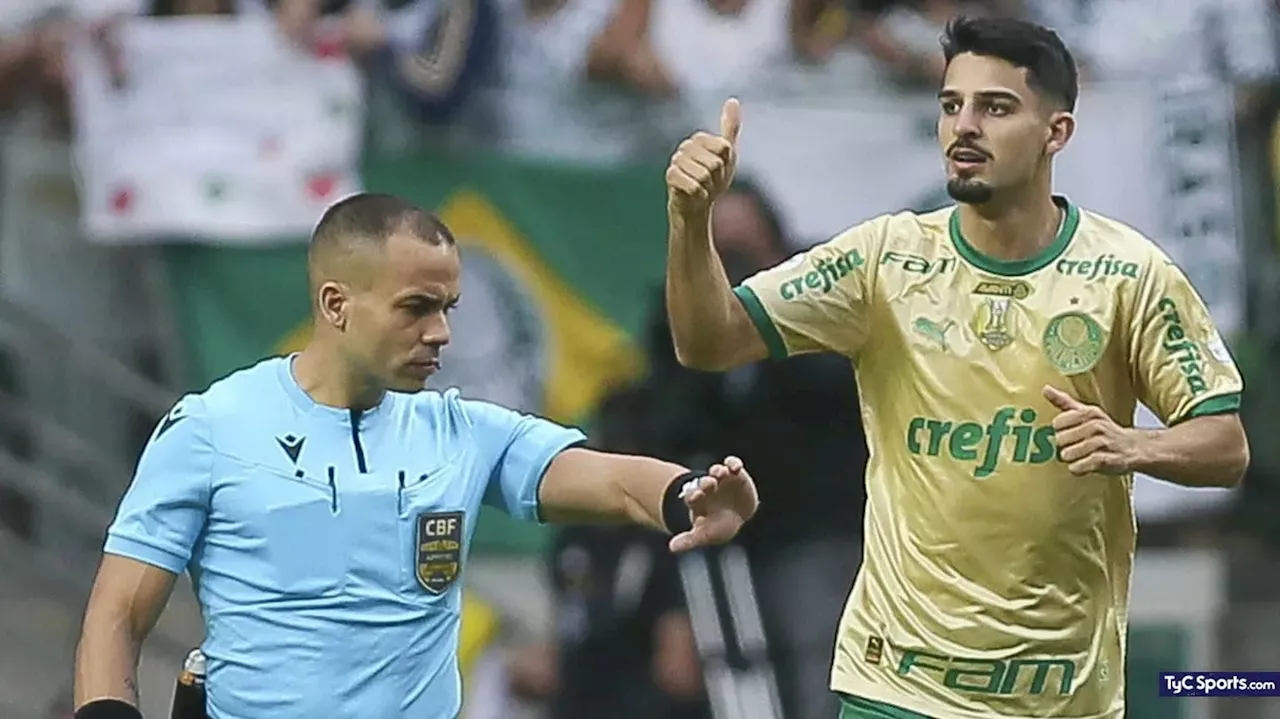 El golazo del Flaco López para que Palmeiras siga peleando en el Brasileirao