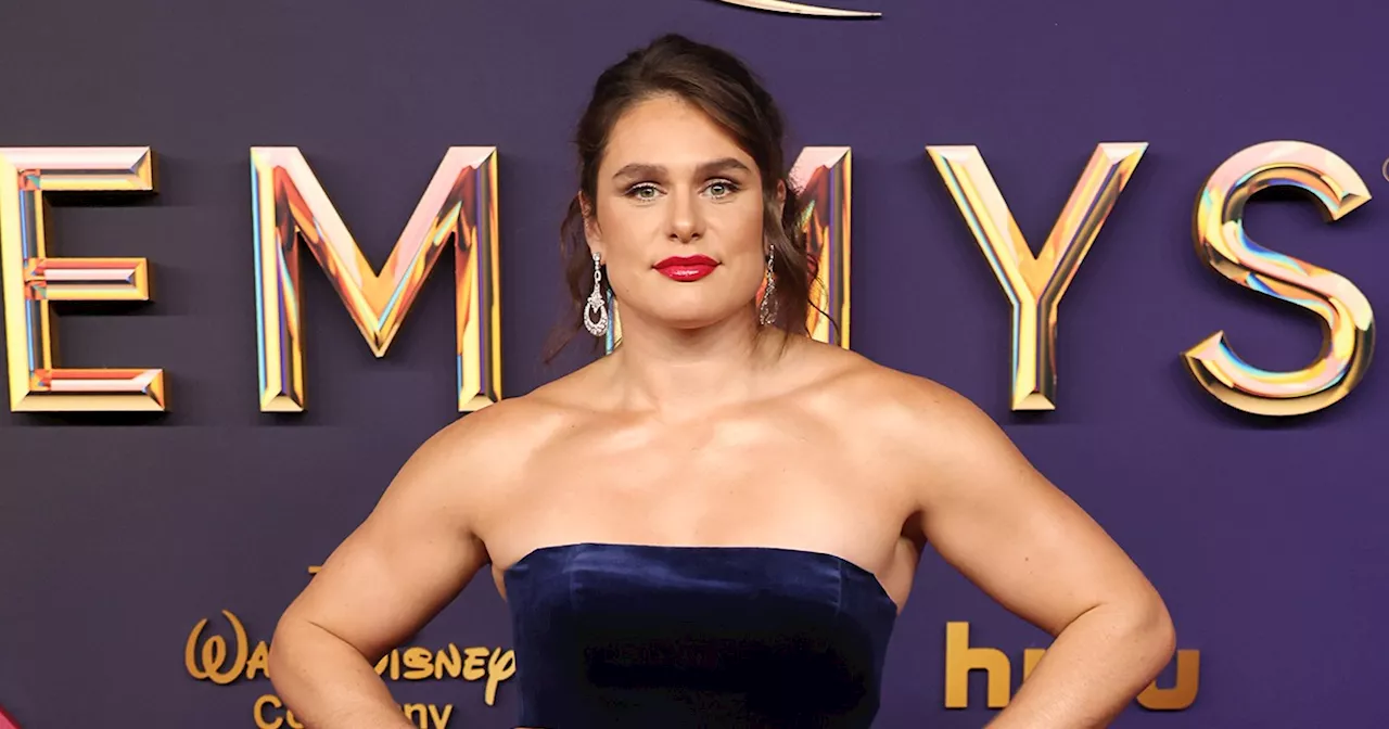 Ilona Maher Shines in Navy Velvet Gown at 2024 Emmys