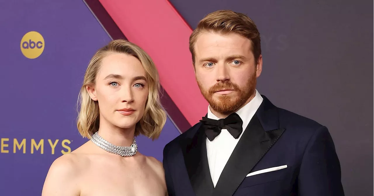 Saoirse Ronan and Jack Lowden Attend 2024 Emmys as a Married Couple