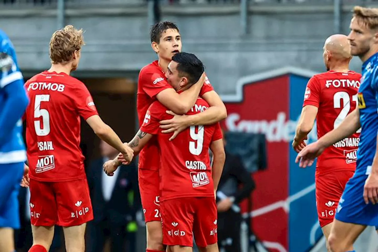 Brann får ett poeng etter dramatisk kamp mot Sandefjord