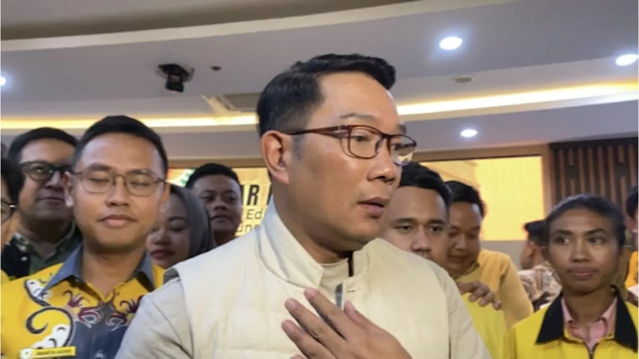 Ridwan Kamil Klaim Didukung Partai Ummat Besutan Amien Rais