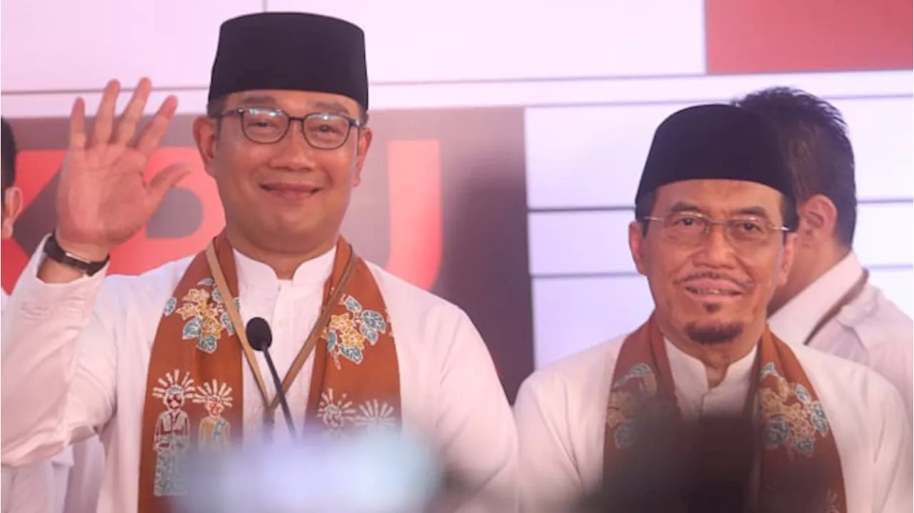 Ridwan Kamil-Suswono Ditargetkan Menang Satu Putaran di Pilkada Jakarta